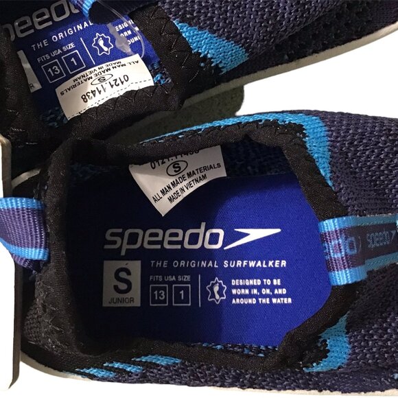 Speedo Unisex-Child Water Shoe Surfknit Pro Kids - S Junior 13/1 - Picture 2 of 5
